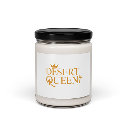 Desert Queen Scented Soy Candle - 9oz Aromatherapy Candle for Relaxation and Home Decor