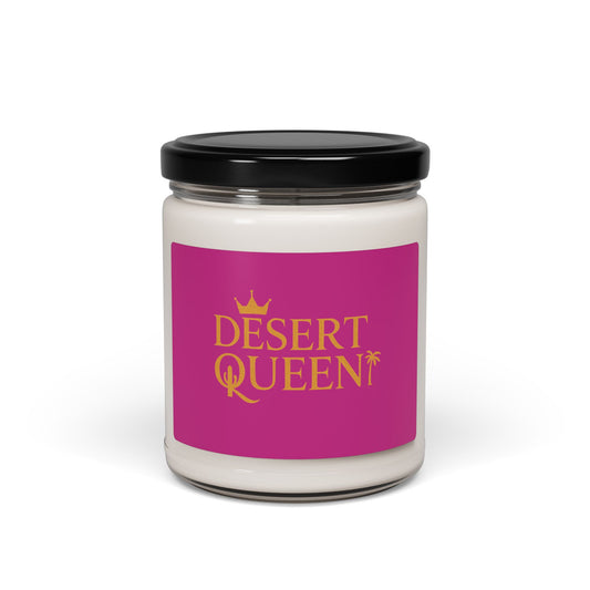 Desert Queen Scented Soy Candle - 9oz Luxury Home Fragrance